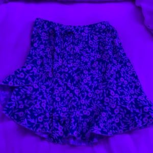 SHEIN floral skirt
